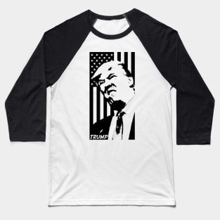 Vote For Trump 2020 Funny Trump Face Baseball T-Shirt